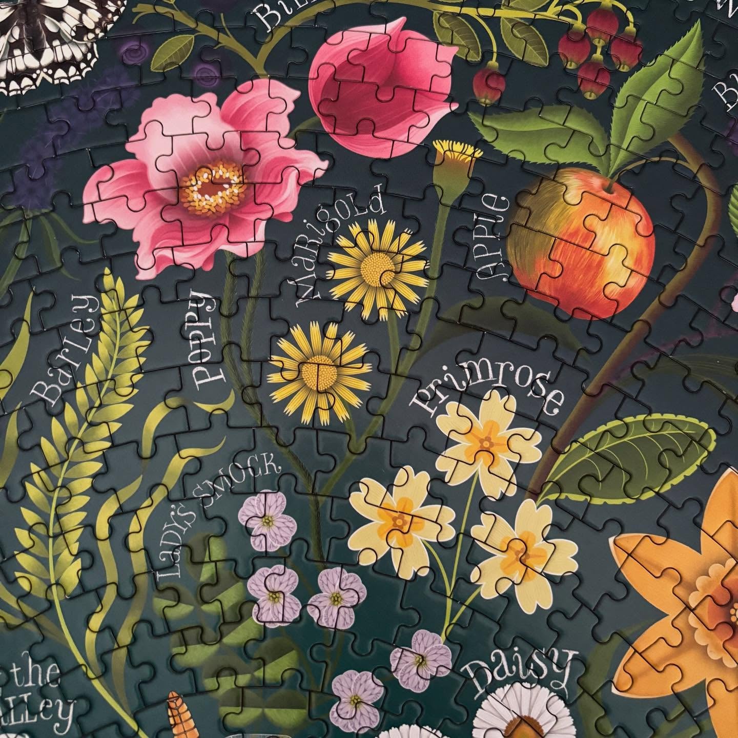 Shakespeare's Flowers - 1000 bitar cirkelpussel