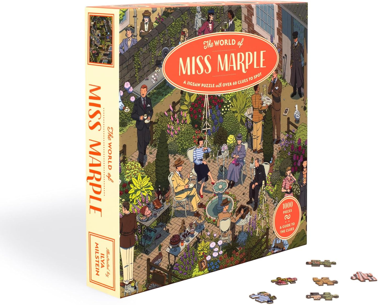 The World of Miss Marple - 1000 bitar pussel