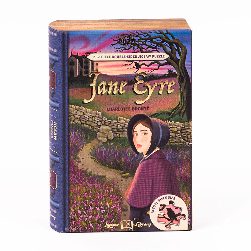 Bokpussel Jane Eyre - dubbelsidigt pussel 252 bitar
