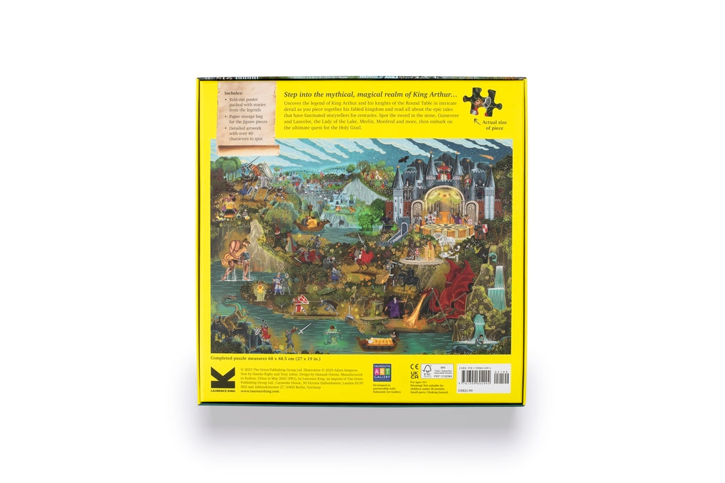The World of King Arthur - 1000 bitar pussel