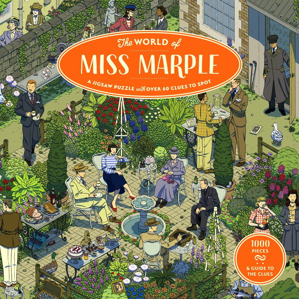 The World of Miss Marple - 1000 bitar pussel