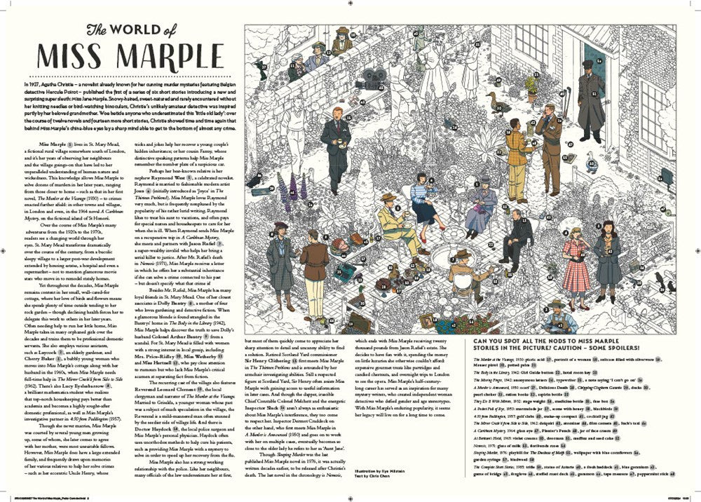 The World of Miss Marple - 1000 bitar pussel