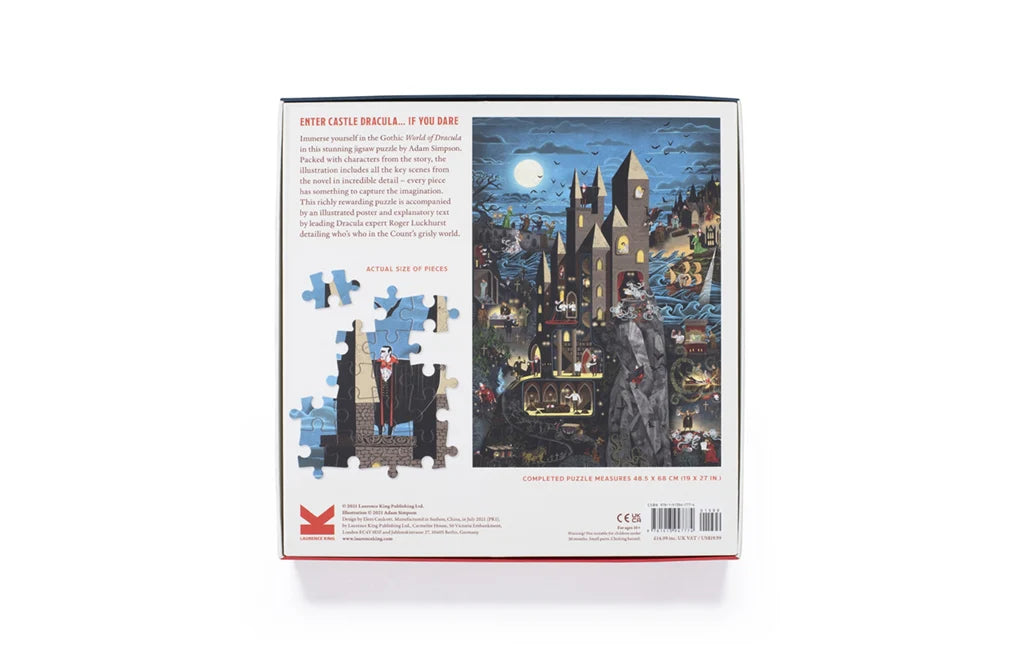 The World of Dracula - 1000 bitar pussel