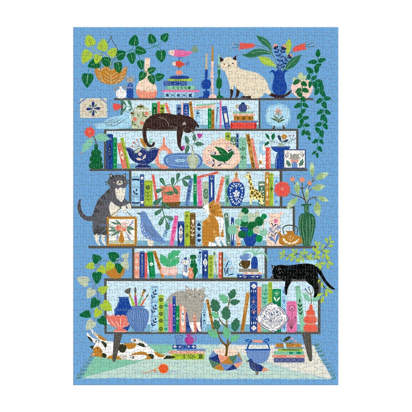 Purrfect Nook kattpussel - 1000 bitar