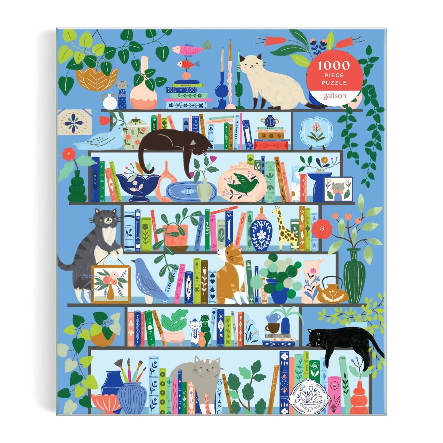 Purrfect Nook kattpussel - 1000 bitar