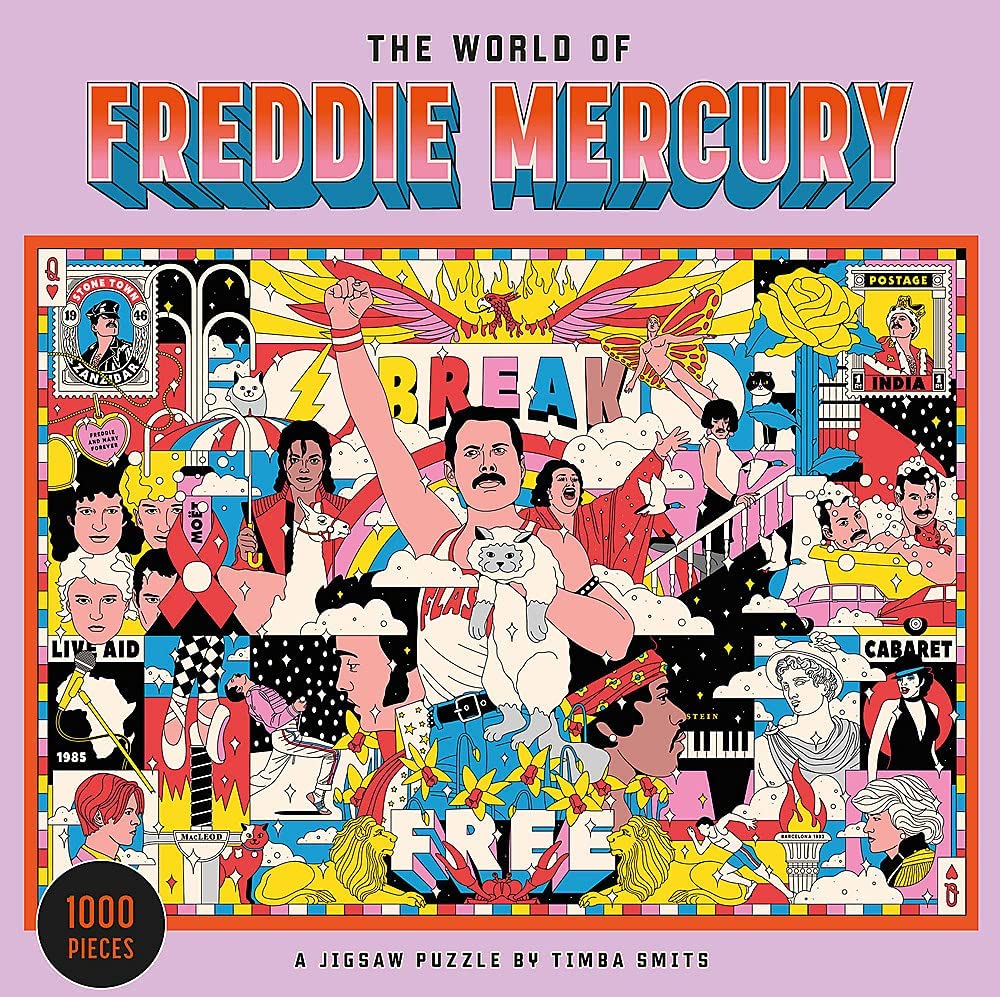 The World of Freddie Mercury - 1000 bitar pussel