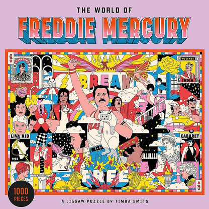 The World of Freddie Mercury - 1000 bitar pussel