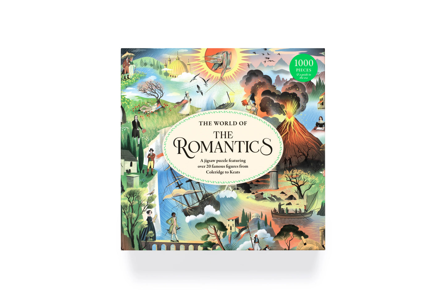 The World of the Romantics - 1000 bitar pussel