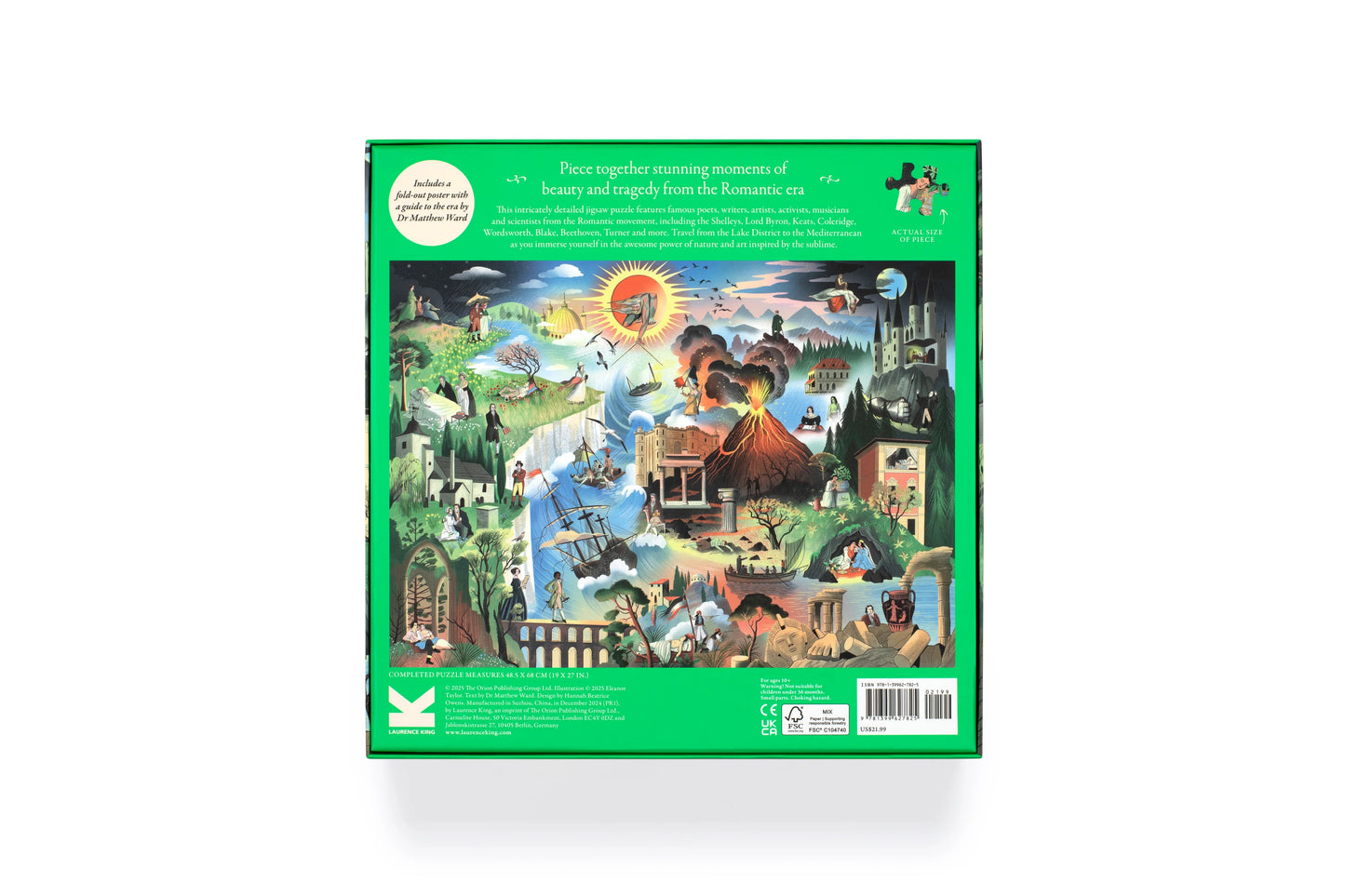 The World of the Romantics - 1000 bitar pussel