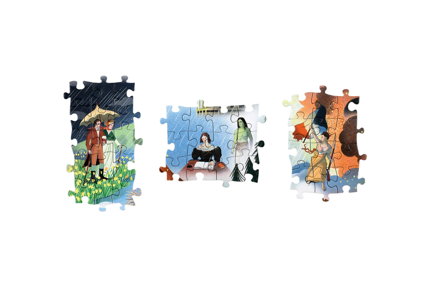 The World of the Romantics - 1000 bitar pussel