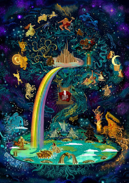 The World of Norse Mythology - 1000 bitar pussel