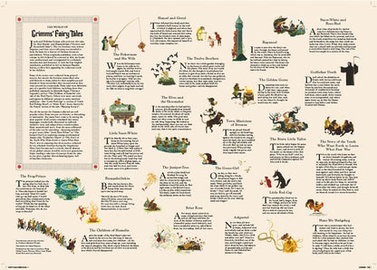 The World of Grimm's Fairy Tales - 1000 bitar pussel