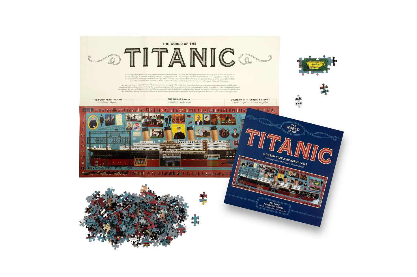 The World of the Titanic - 1000 bitar pussel