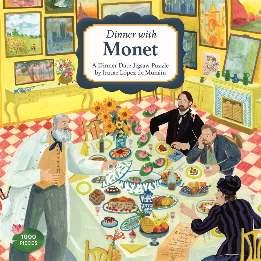 Pussel Dinner with Monet - 1000 bitar