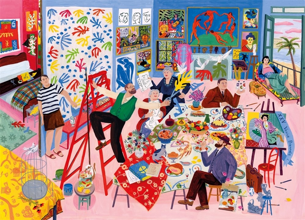 Pussel Dinner with Matisse - 1000 bitar