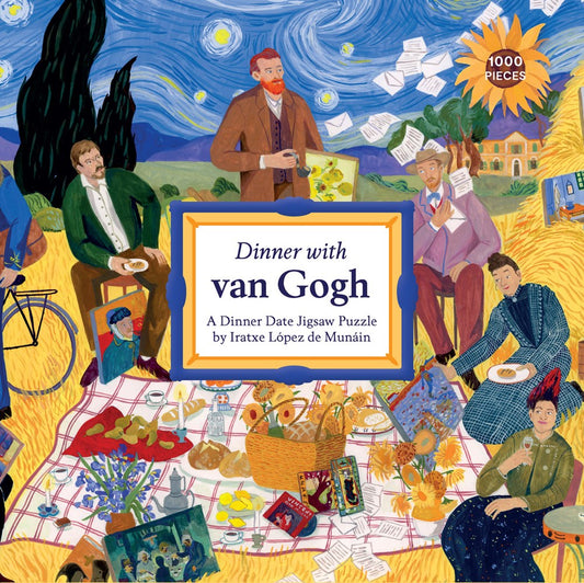 Pussel Dinner with van Gogh - 1000 bitar