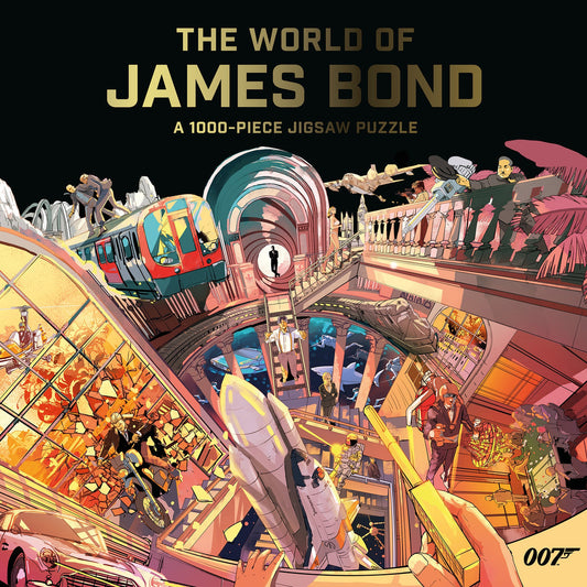 The World of James Bond - 1000 bitar pussel