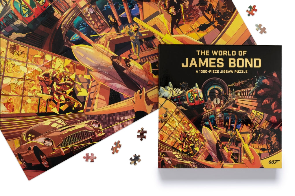 The World of James Bond - 1000 bitar pussel