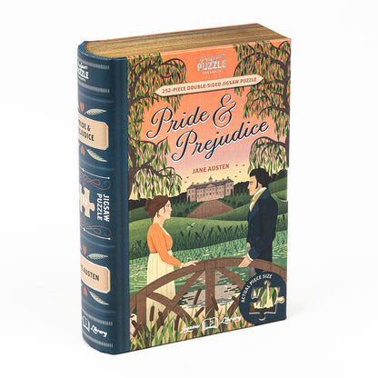 Bokpussel Pride & Prejudice - dubbelsidigt pussel 252 bitar