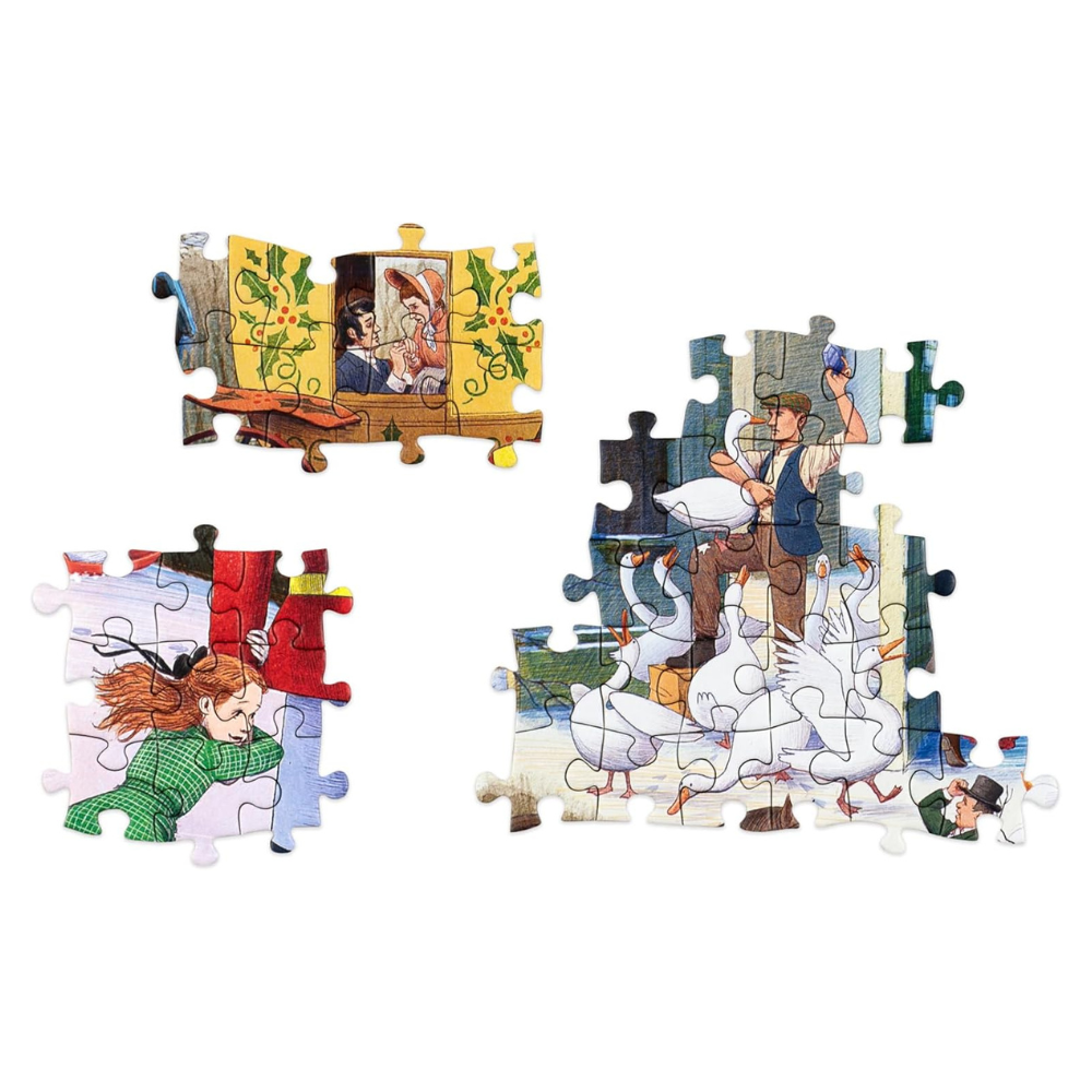 A Book Lover's Christmas Pussel 1000-bitars