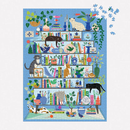 Purrfect Nook kattpussel - 1000 bitar