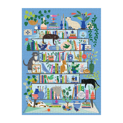 Purrfect Nook kattpussel - 1000 bitar
