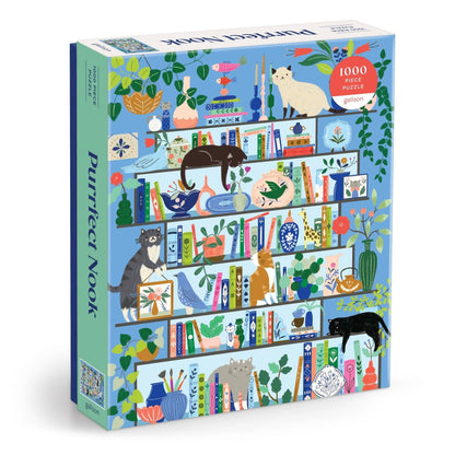 Purrfect Nook kattpussel - 1000 bitar