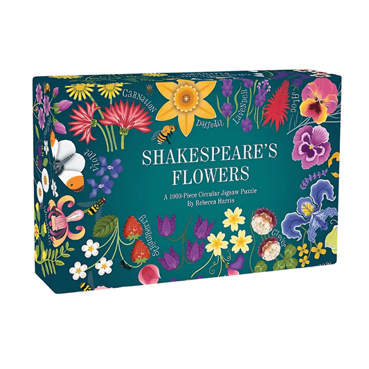 Shakespeare's Flowers - 1000 bitar cirkelpussel